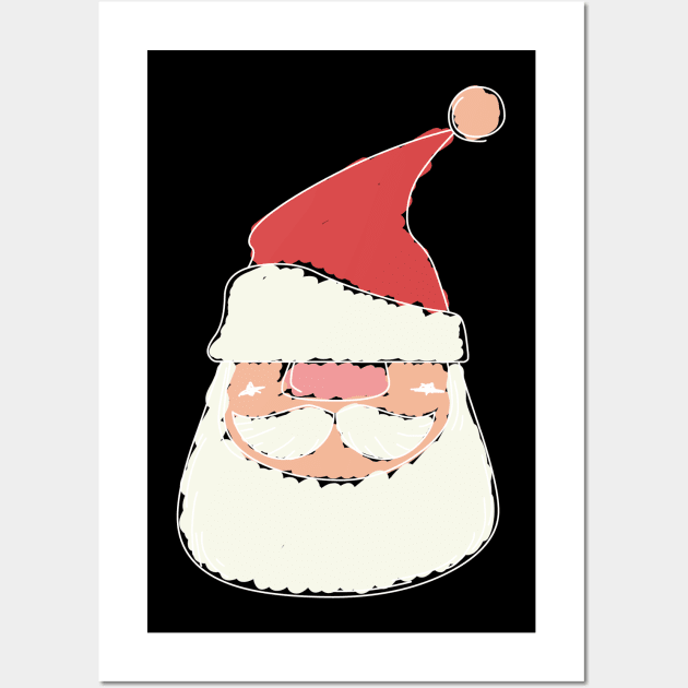 Santa Claus Wall Art by awesome_merch